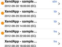 XendApp iOS Applicatio