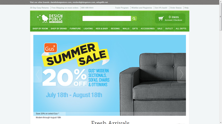 Design Public is a unique online furniture store in Opencart