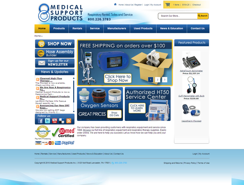 Medical Services Equipment Portal