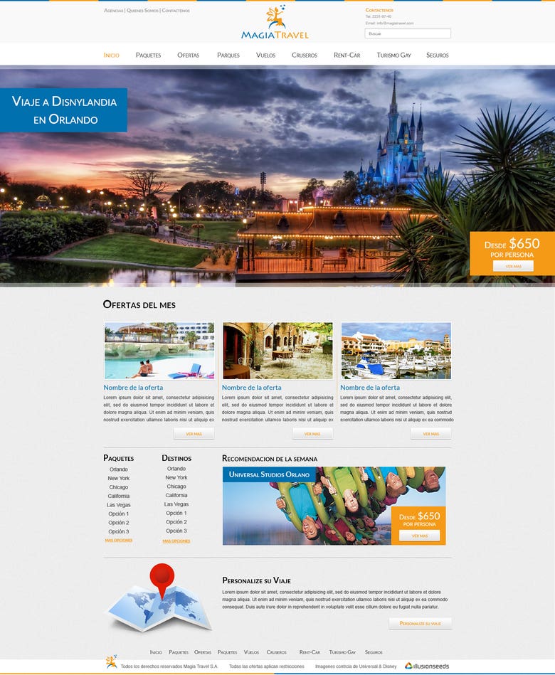 Virtual Travel Agency