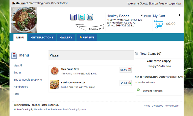 Online Food Ordering Software for Restaurants