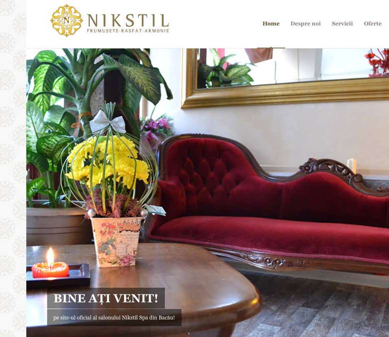Nikstil Salon Spa Website