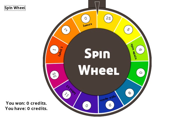 Animated Spin Wheel