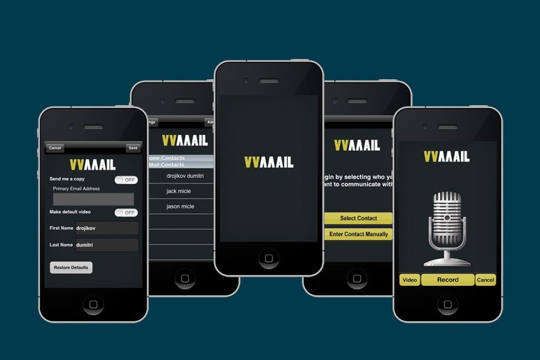VVMail(iphone app) (Voice Email)