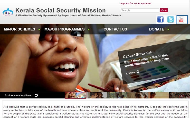 Social Security Mission Website