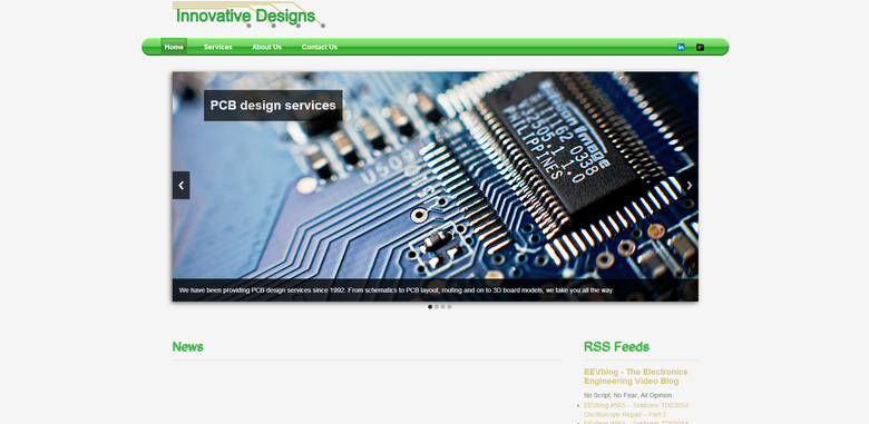 Innovative Designs PCB Website