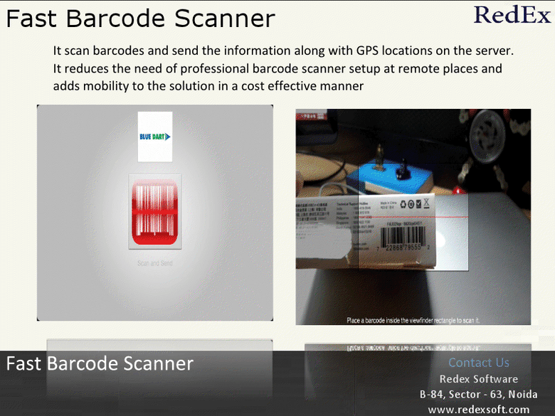 Bar Code Scanner Android App