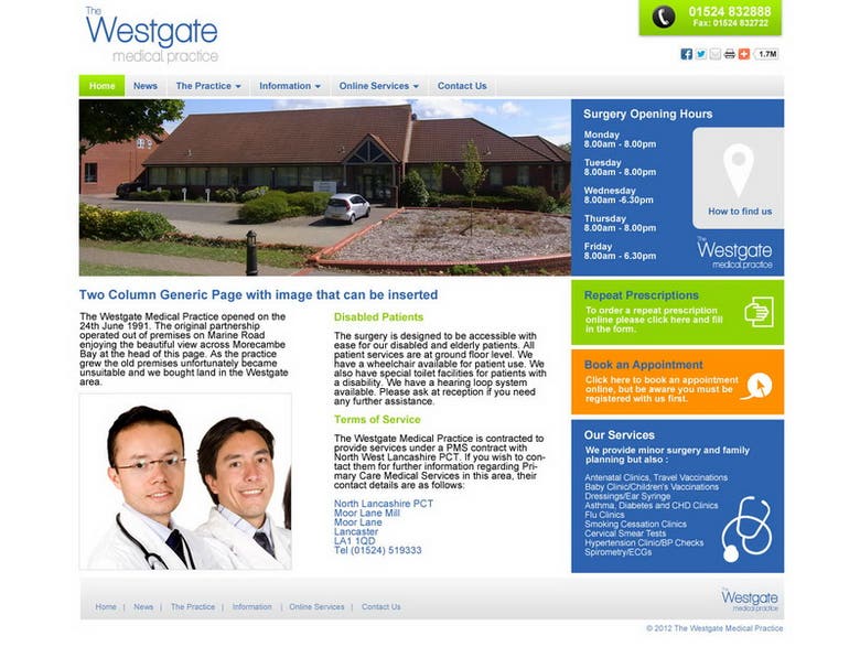 thewestgatemedicalpractice.co.uk