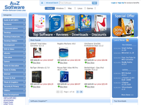 Internet store for freeware and shareware software