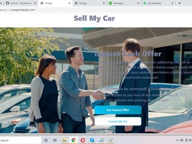 Car's buying selling marketplace