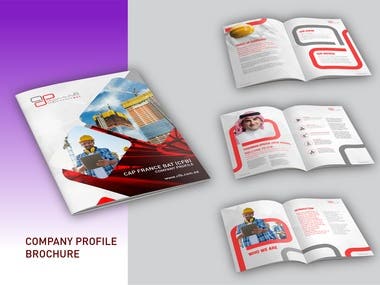 Company Profile Brochure in KSA