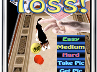 Card Tossing game for iOS