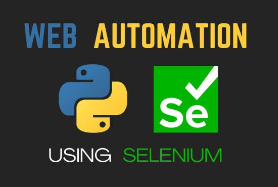 I will build a selenium web automation bot to automate