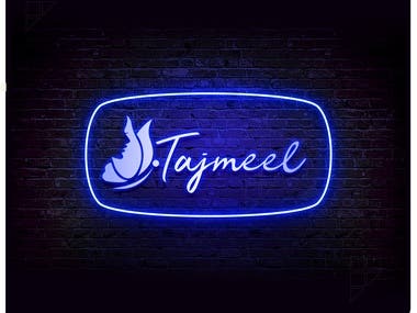 Logo Design For Tajmeel | Pxelperfect