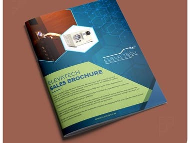 Brochure Design ElevaTech | Pxelperfect