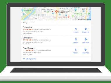 We add your business in Google My Business Page & Google Map