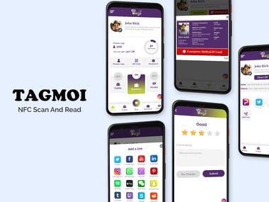 TAGMOI: NFC scan & read app