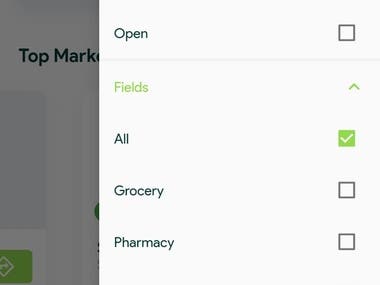 Grocery and Pharmacy Mobile App