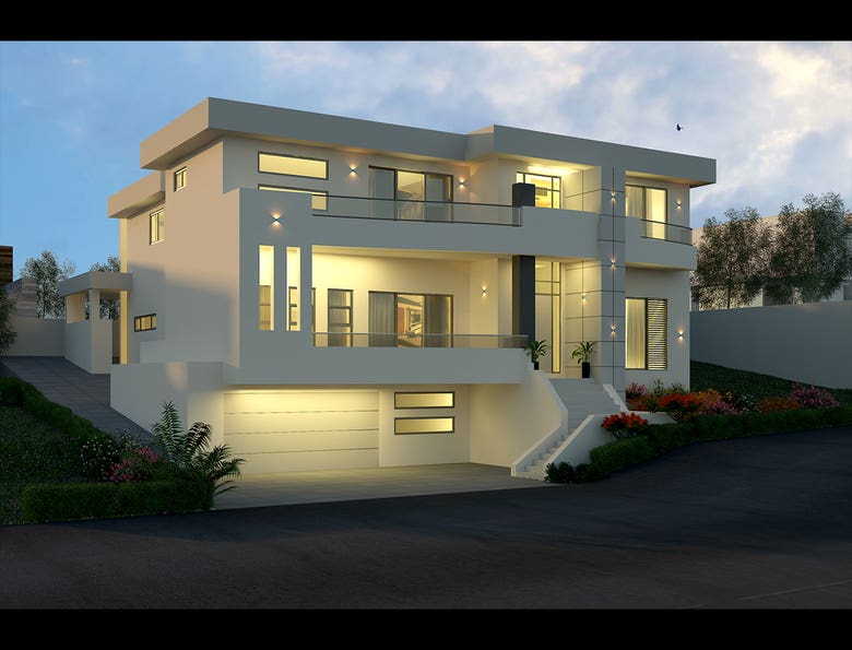 Exterior Design and Rendering