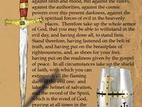 The Full Armor of God - Ephesians 6:10-18