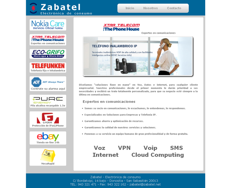 Zabatel - Web developer