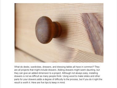 Follow These 5 Easy Steps To Make Wooden Drawer Slides