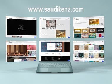 Saudi Kenz Website designing