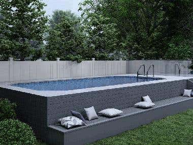 Pool Design & Render