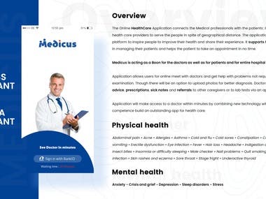 Medicus-Online Medical Consultation