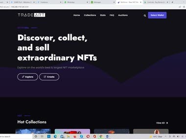 NFT Marketplace Using Solana Blockchain