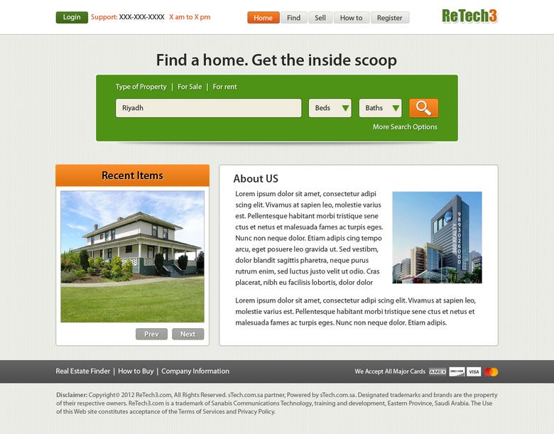 Real Estate Management/Searching Project