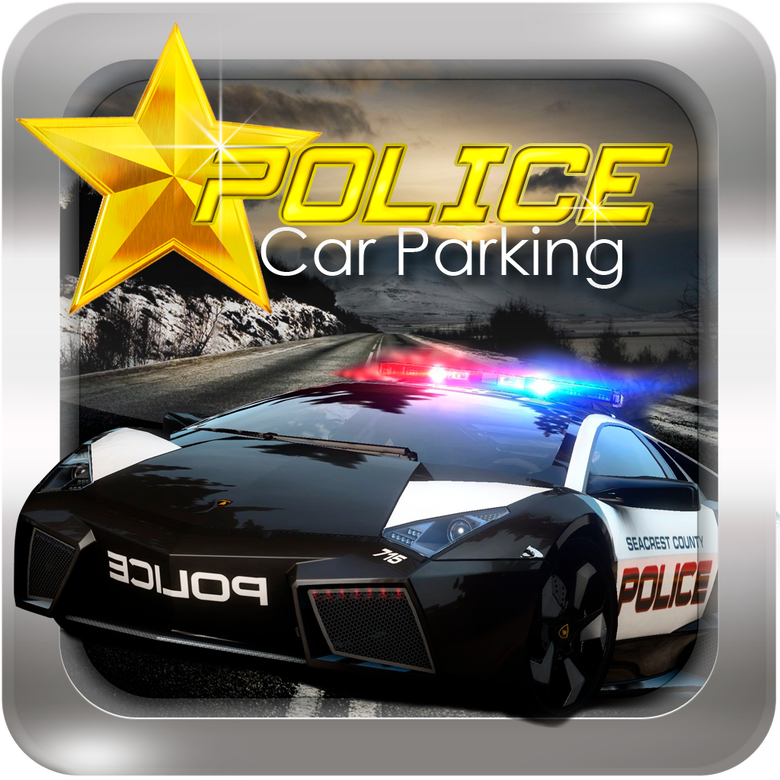 icon for game app police car parking