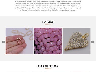 Jewel Pledge - Jewelry Website