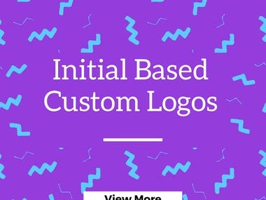 Initial Based Custom Logos