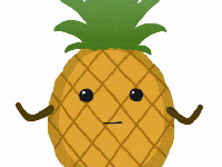 Dancing pineapple