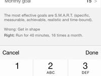 Disciplino - A Goal-setting app with flexibility