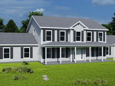 3D model and rendering for BETTER QUALITY HOMES company