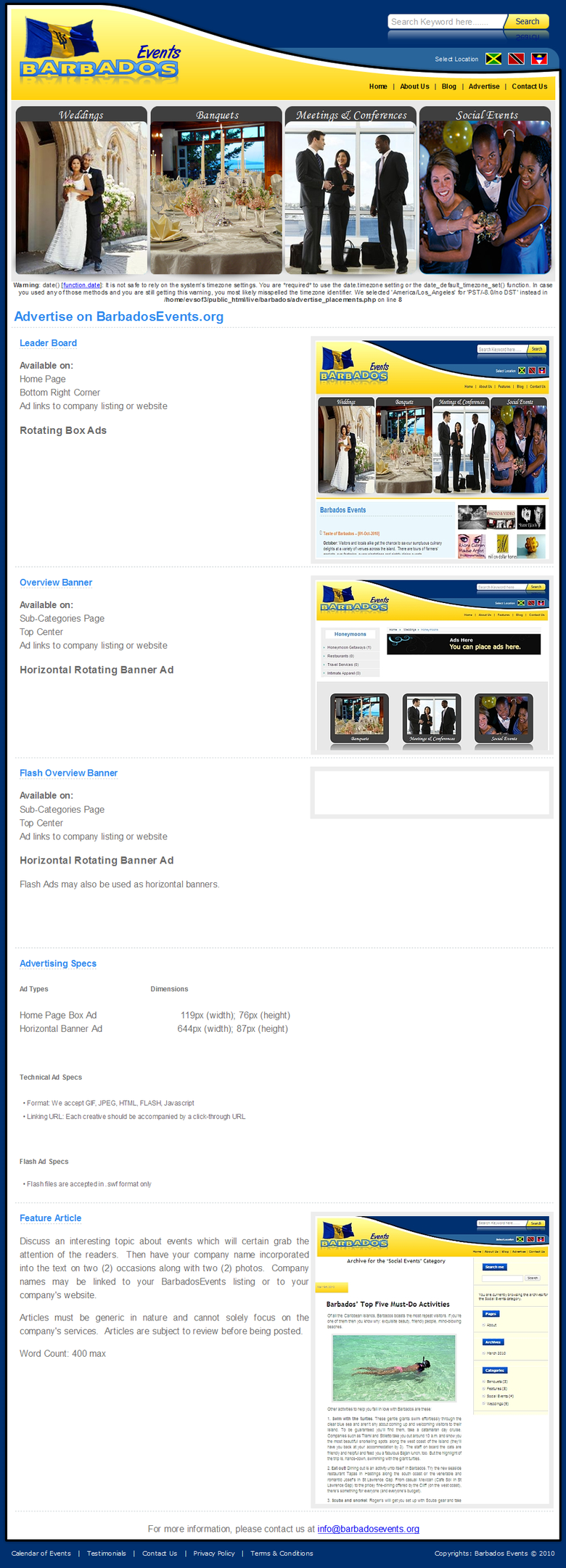 Barbados Company website