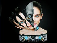 Bionic Woman - Photoshop Speed Art