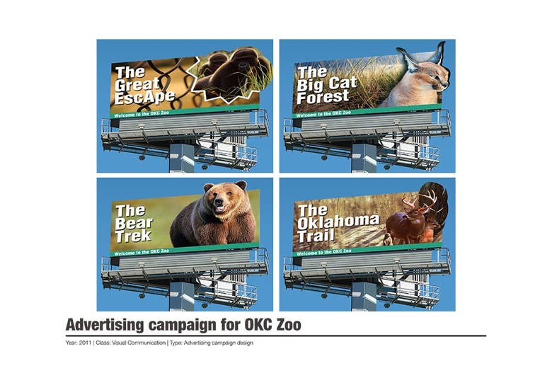 Advertising campaign for OKC Zoo