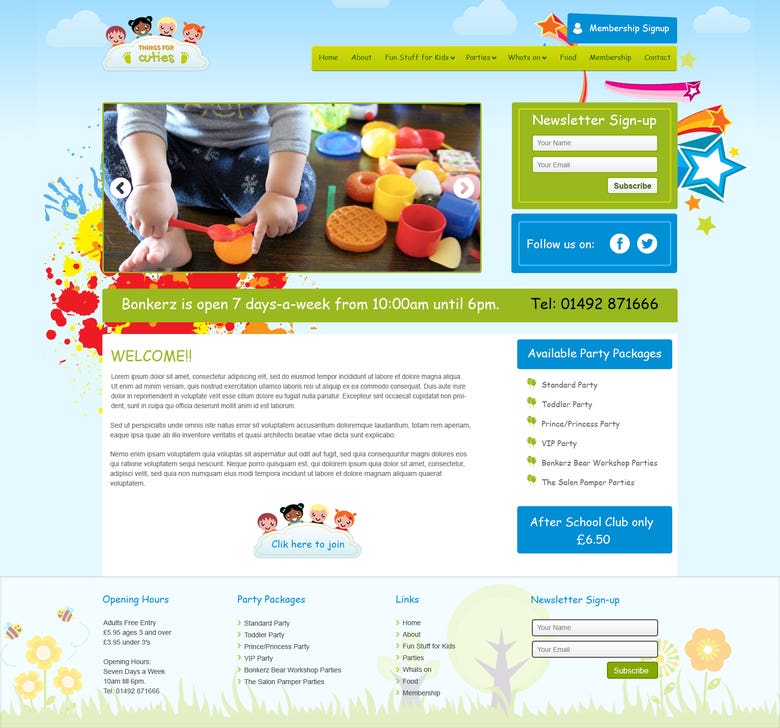 Children Website