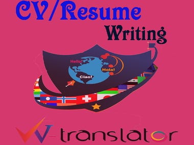 CV/Resume writing