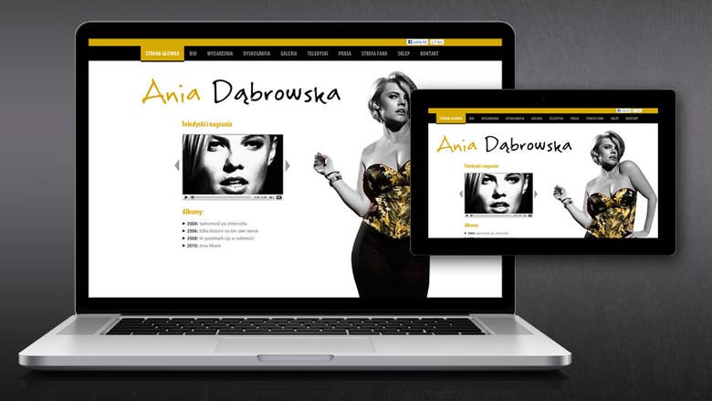 Website design.