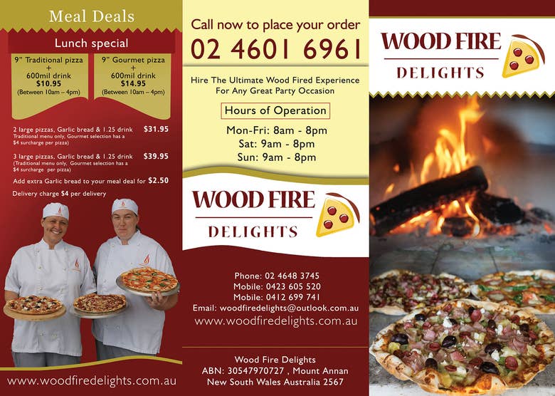Trifold Brochure - Woodfire