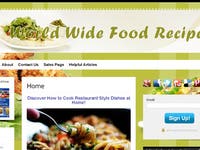 This is worldwide food recipes site .