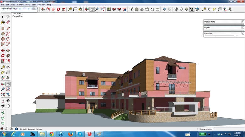 Sketchup model an existing buiding