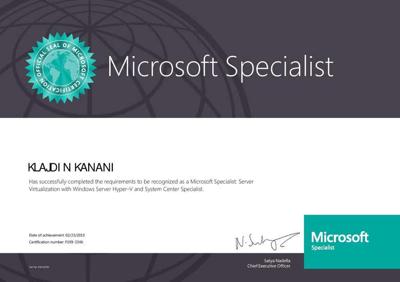 Microsoft Certified Solution Associate