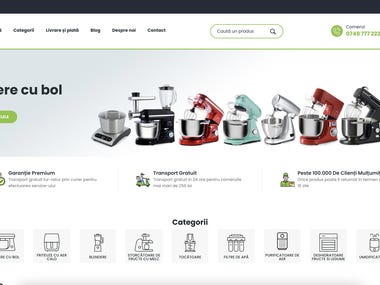 Prestashop eCommerce website - biovita.ro