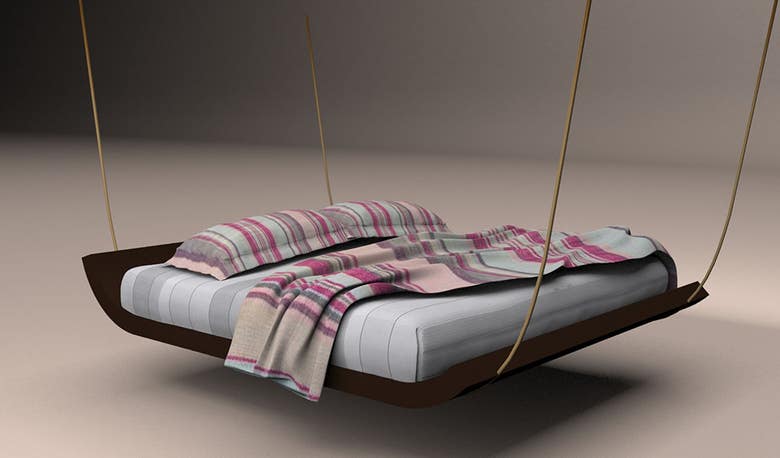 Hanging bed 3D