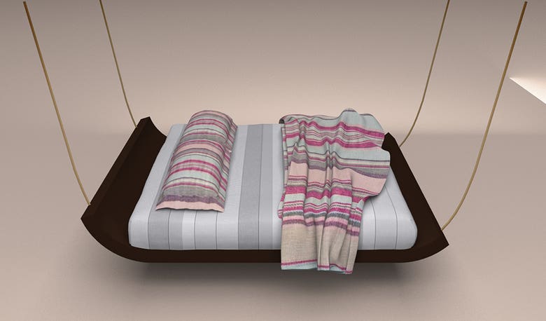 Hanging bed 3D
